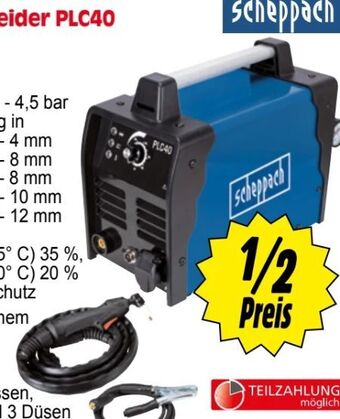 Zgonc Plasmaschneider PLC40 Angebot