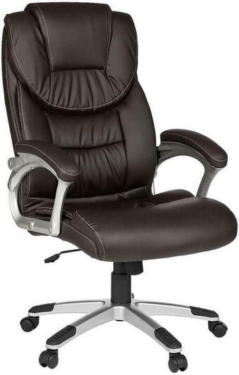Möbelix Chefsessel Madrid Lederlook mit Armlehnen und Wippfunktion Angebot