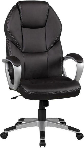 Möbelix Chefsessel Detroit Lederlook mit Armlehnen und Wippfunktion Angebot