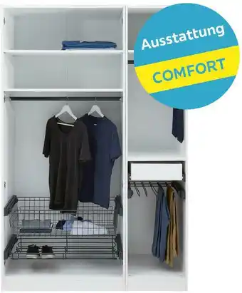 Möbelix Offener Kleiderschrank Mit Schubladen 137cm Unit Angebot
