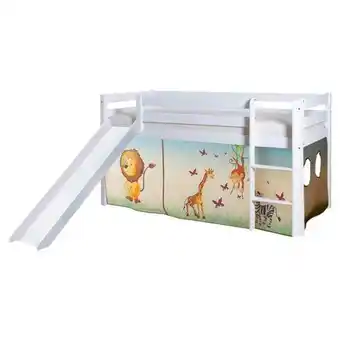 Möbelix Spielbett Manuel Multicolor Kiefer Massiv 90 cm Rutsche Angebot