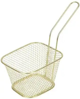 Möbelix Frittierkörbchen Hagen Gold, B/H/T: ca. 11/9/7 cm Angebot
