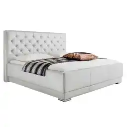 Möbelix Polsterbett Pisa 160/200 cm Weiß Angebot