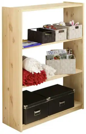 Möbelix Bücherregal Massivholz Moni B 80,5cm, Kiefer Natur Angebot