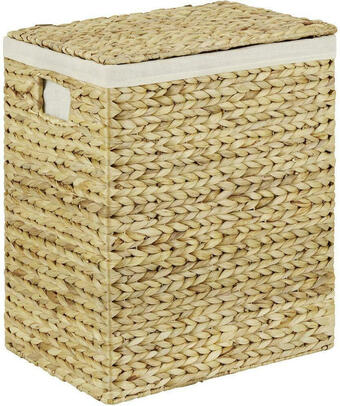 Möbelix Wäschetonne mit Deckel Adalia Naturfarben, 39x28x46 cm Angebot