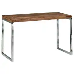 Möbelix Schreibtisch Teilmassiv B 120cm H 76cm Guna, Sheesham Angebot