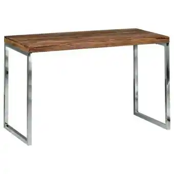 Möbelix Schreibtisch Teilmassiv B 120cm H 76cm Guna, Sheesham Angebot
