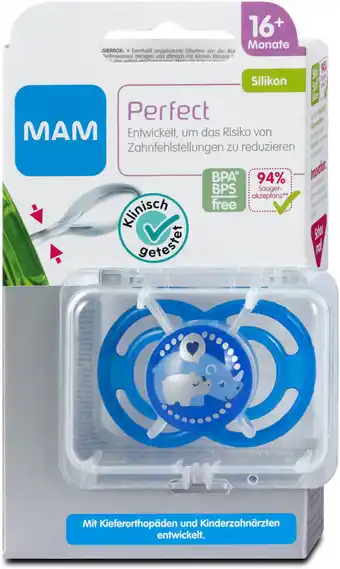 dm Mam Schnuller Perfect 16+ Monate sort. Angebot