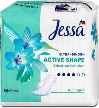 dm Jessa Ultra-Binden Active Shape Angebot
