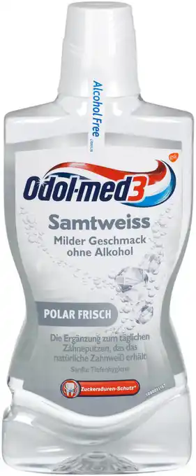 dm Odol-med3 Samtweiß Mundspülung Polar Frisch Angebot