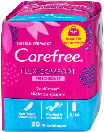 dm Carefree Flexicomfort Slipeinlagen mit Frischeduft Angebot