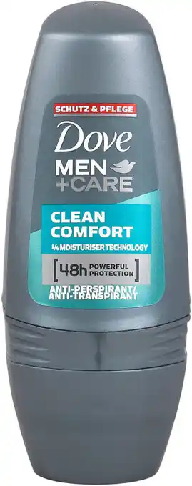 dm Dove Men + Care Deo Roll-On Clean Comfort Angebot