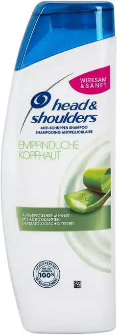 dm head&shoulders Anti-Schuppen Shampoo Empfindliche Kopfhaut Angebot