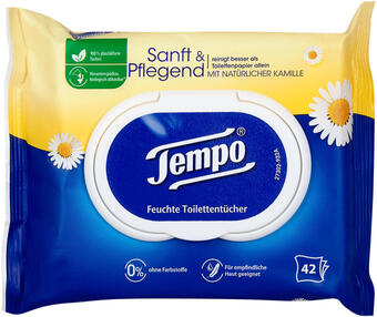 dm Tempo Feuchte Toilettentücher Kamille Angebot