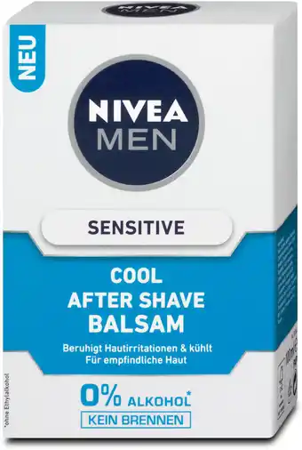 dm Nivea Men Sensitive Cool After Shave Balsam Angebot