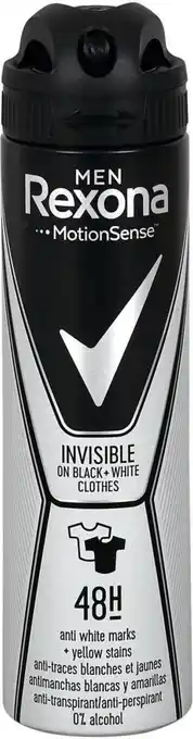 dm Rexona men Invisible on black + white clothes Deo Spray Angebot