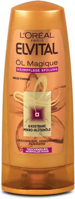 dm Elvital Öl Magique Nährpflege Spülung Angebot