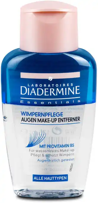 dm Diadermine Wimpernpflege Augen Make-Up-Entferner Angebot