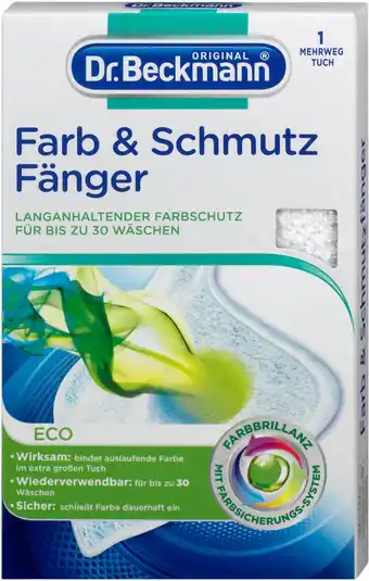 dm Dr. Beckmann Farb & Schmutz Fänger Mehrweg-Tuch Angebot