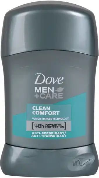dm Dove Men + Care Deodorant-Stick Clean Comfort Angebot