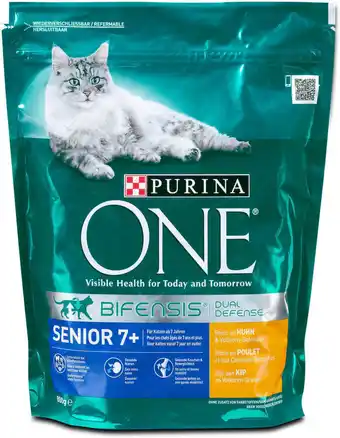 dm One Senior 7+ Katzenfutter mit Huhn & Vollkorn-Getreide Angebot