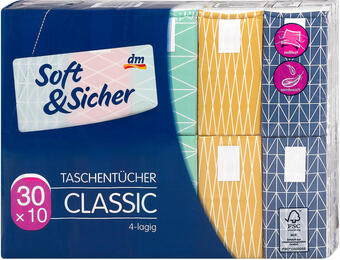 dm Soft&Sicher Taschentücher Classic Angebot