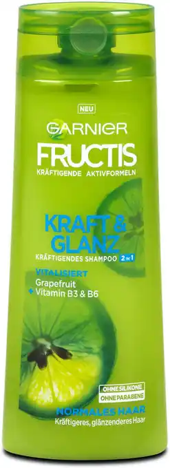 dm Garnier Fructis Shampoo Kraft & Glanz Angebot