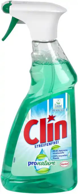 dm Clin pro nature Streifenfrei Glasreiniger Angebot