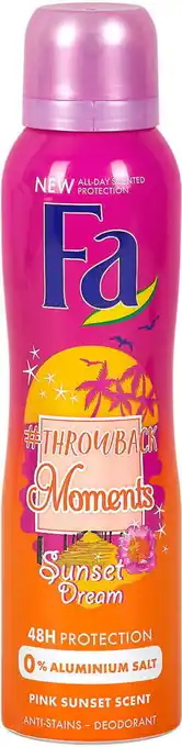 dm Fa Deodorant #Throwback Moments Sunset Dream Angebot
