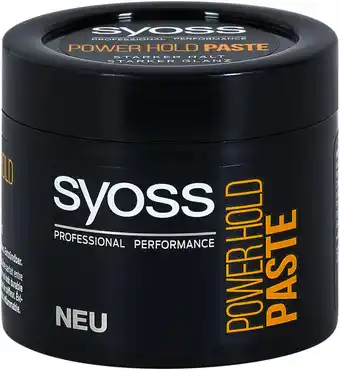 dm syoss Men Power Hold Extreme Styling Paste Angebot