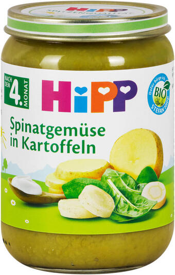 dm Hipp Babybrei Spinatgemüse in Kartoffeln Angebot