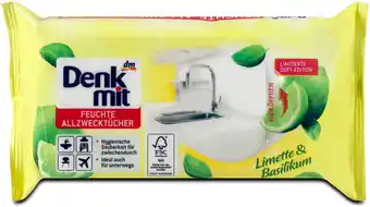 dm Denkmit Feuchte Allzwecktücher Limette & Basilikum Angebot
