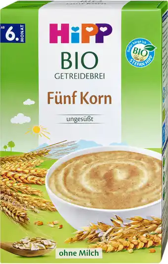 dm Hipp Bio-Getreidebrei Fünfkorn Angebot