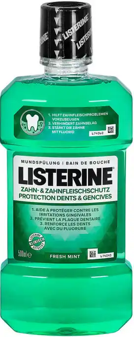 dm Listerine Mundspülung Zahn- & Zahnfleischschutz Angebot