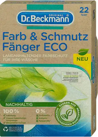 dm Dr. Beckmann Farb & Schmutz Fänger Eco Angebot