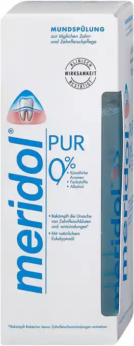 dm meridol Pur Mundspülung Angebot