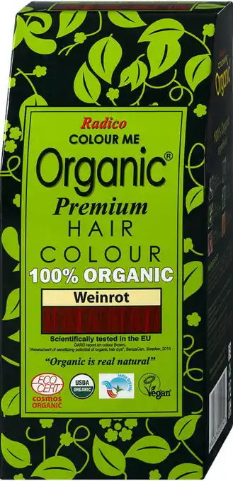 dm Radico Colour Me Organic Premium Haarfarbe - Weinrot Angebot
