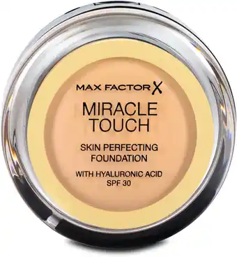 dm Max Factor Miracle Touch Skin Perfecting Foundation - Nr. 060 Sand Angebot