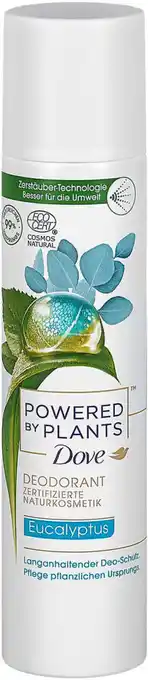 dm Dove Powered By Plants Deodorant Eukalyptus Angebot