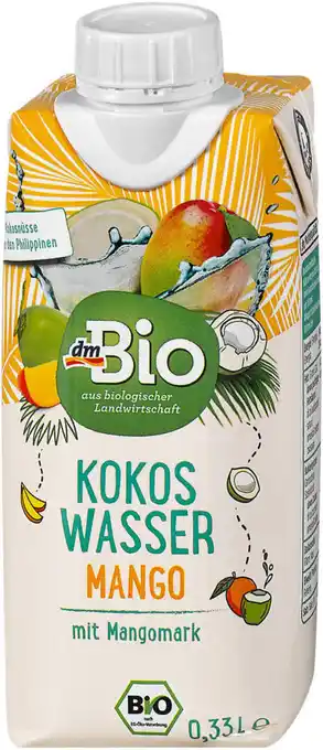 dm dmBio Kokos Wasser Mango Angebot