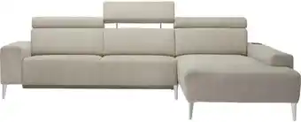 XXXLutz Wohnlandschaft in Chenille Naturfarben Angebot