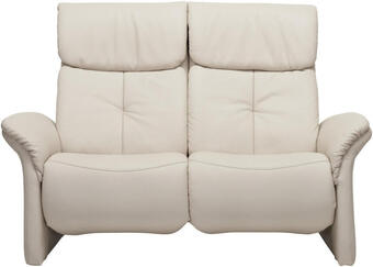 XXXLutz Sofa in Echtleder Creme Angebot