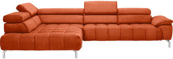 XXXLutz Wohnlandschaft in Chenille Orange Angebot
