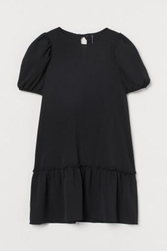 H&M Kleid mit puffärmeln Angebot