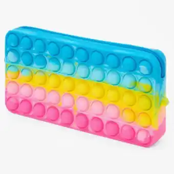 Claire's Rainbow popper pencil case Angebot