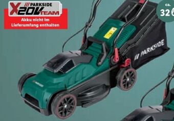 Lidl Akku-Rasenmäher Angebot