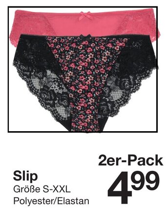 Zeeman Slip S-XXL Angebot