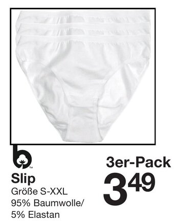 Zeeman Slip S-XXL Angebot
