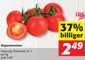 Strasser Markt Rispentomaten per kg Angebot