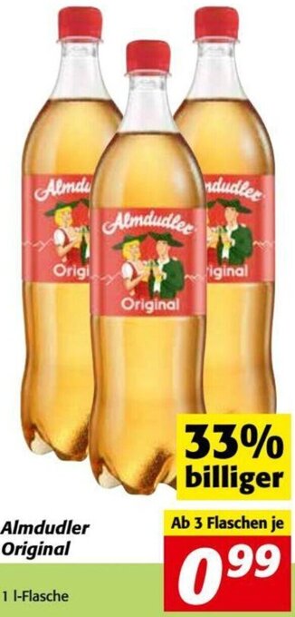 Nah&Frisch Almdudler Original 1 l Angebot